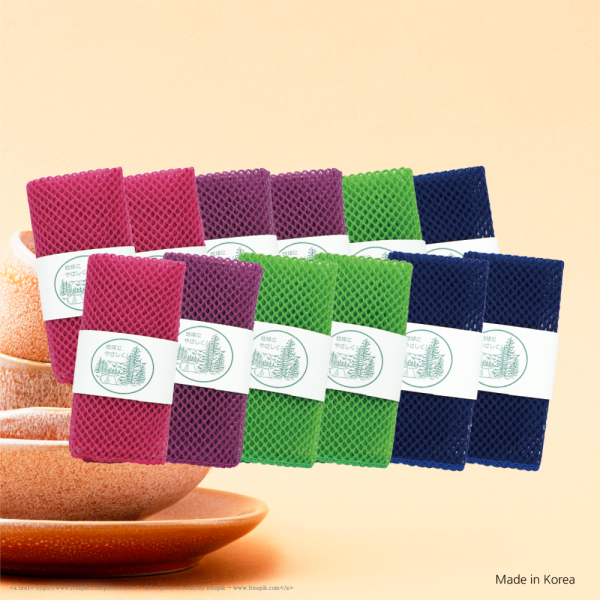 모노사 핸드 수세미12p