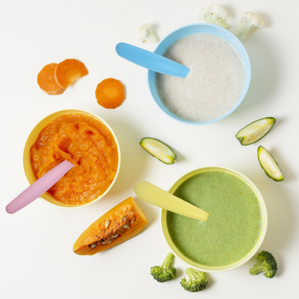 실리콘 이유식 스푼