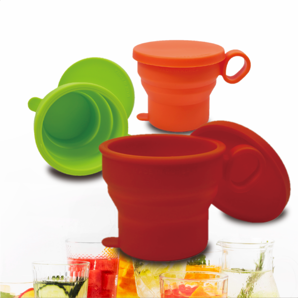 실리콘 손잡이 컵