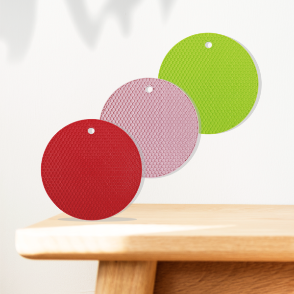 다올 실리콘 원형 냄비 받침